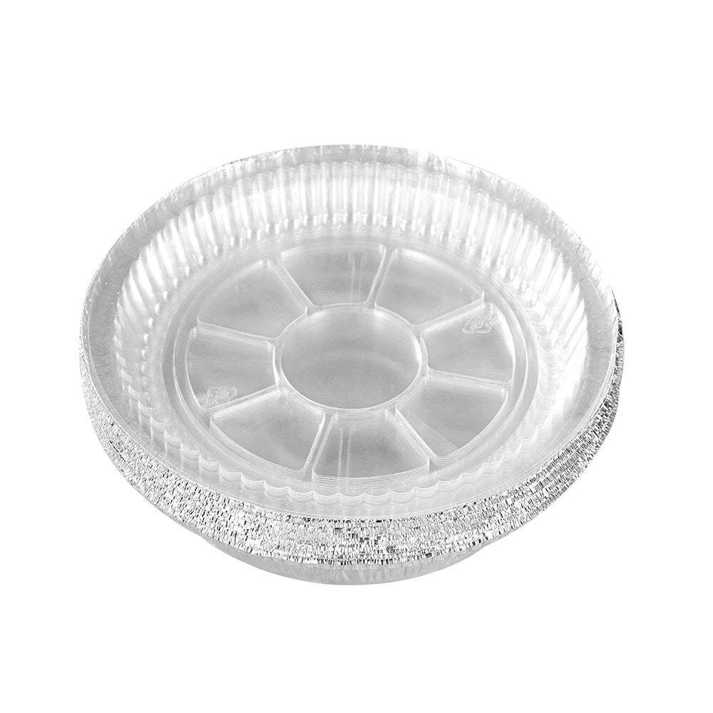 15336-10pc-lemon-lime-18x4cm-baking-foil-tray-round-w-plastic-lid