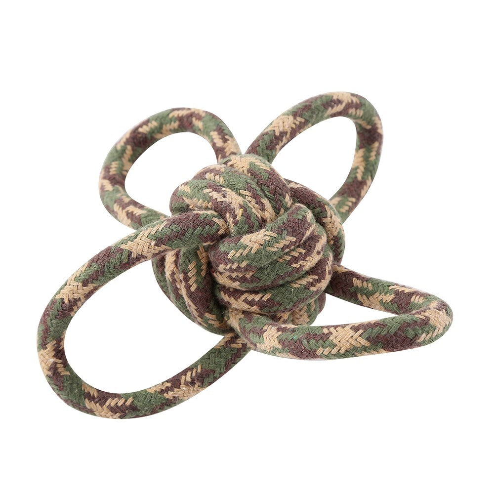 15848-paws-claws-military-knotted-4-way-loop-22cm-tugger-toy-assorted