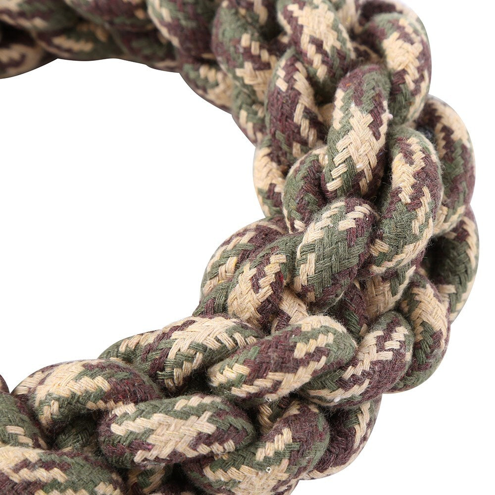 15862-paws-claws-military-20x4cm-braided-ring-tugger-toy-assorted