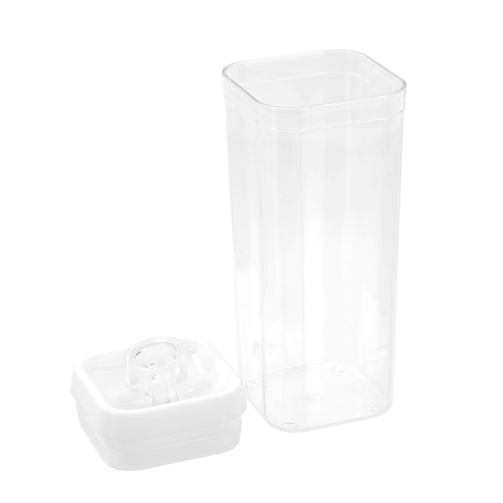 15978-lemon-lime-flip-lock-1-6l-24-5cm-food-storer-square-container-clear