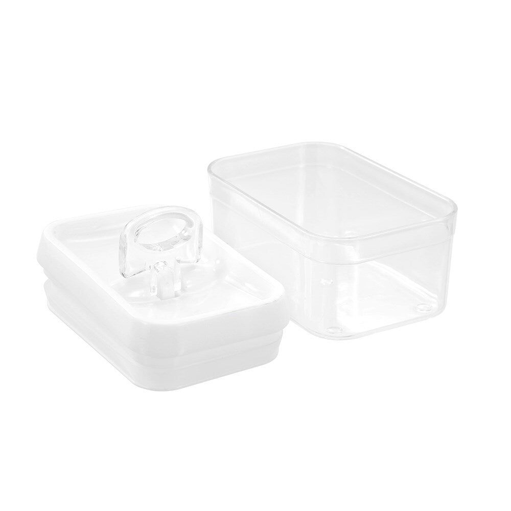16029-lemon-lime-flip-lock-630ml-8-5cm-food-storer-rectangle-container-clear