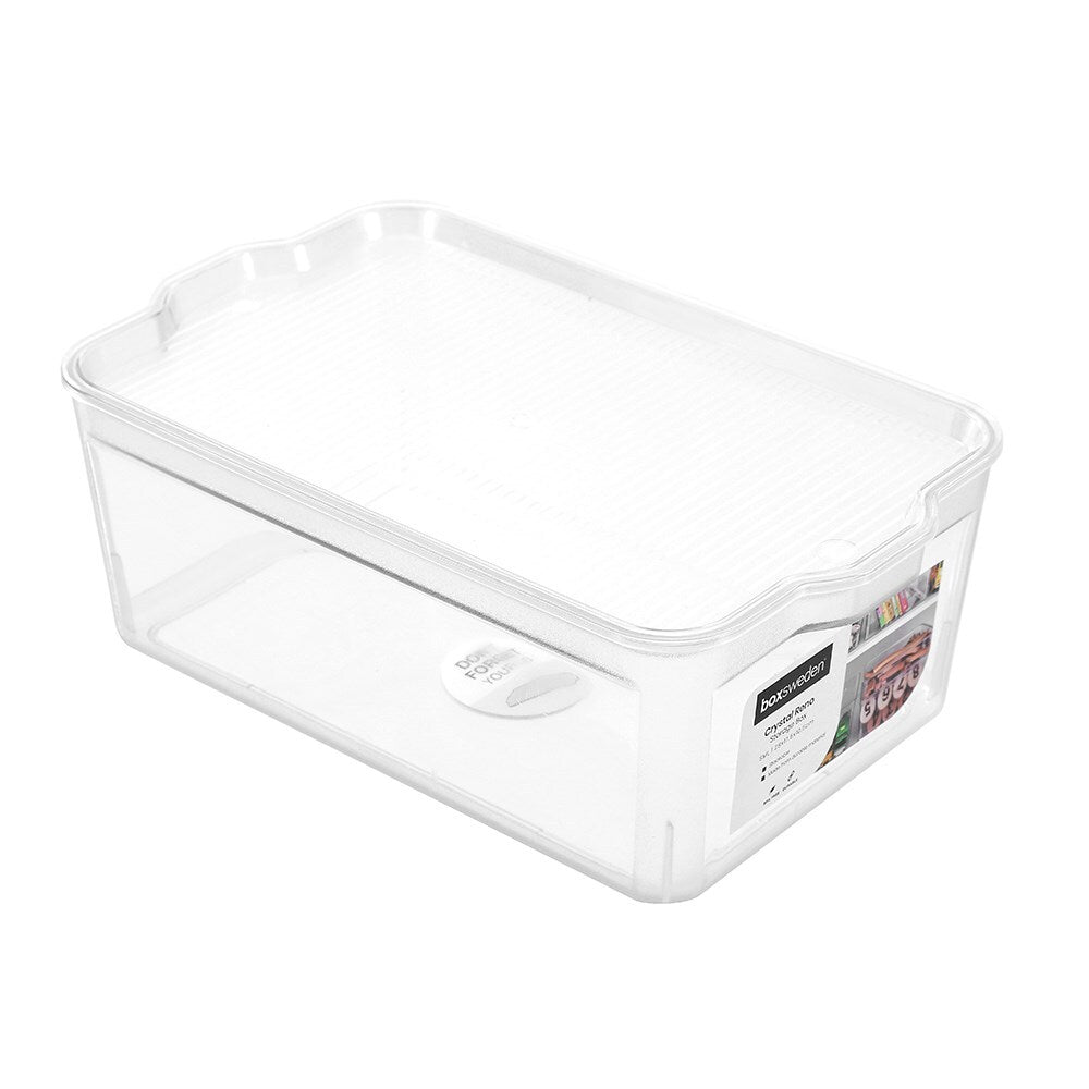 16111-boxsweden-crystal-reno-28x17-5cm-storage-box-w-clear-lid-small