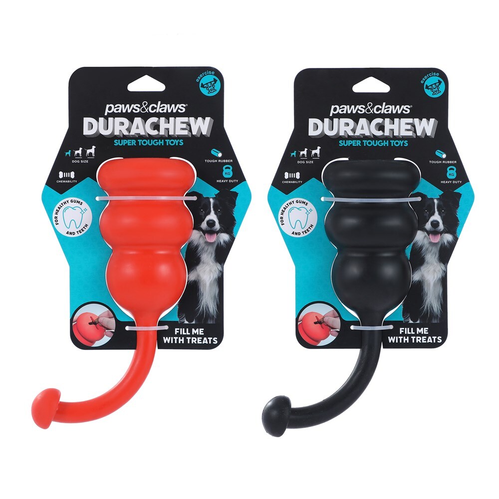 16401-paws-claws-dura-chew-7x20cm-treat-chew-pet-dog-toy-large-assorted