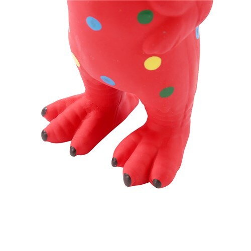 16937-paws-claws-24cm-squeaky-chicken-rubber-latex-pet-dog-toy-assorted