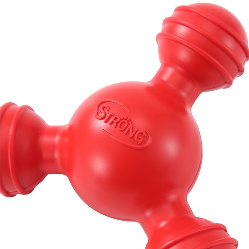 17002-paws-claws-heavy-duty-13cm-tpr-jumbo-tri-chew-pet-dog-toy-assorted