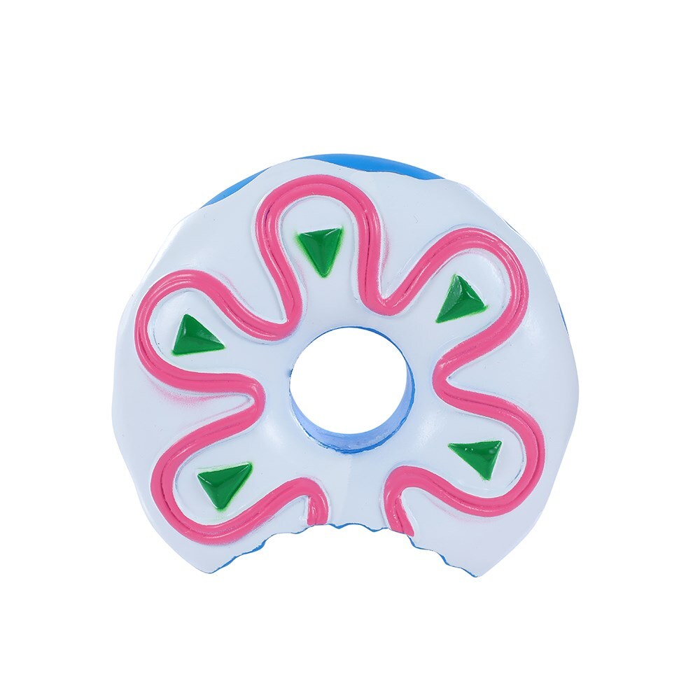 17040-paws-claws-10cm-vinyl-donuts-squeaky-pet-dog-toy-assorted