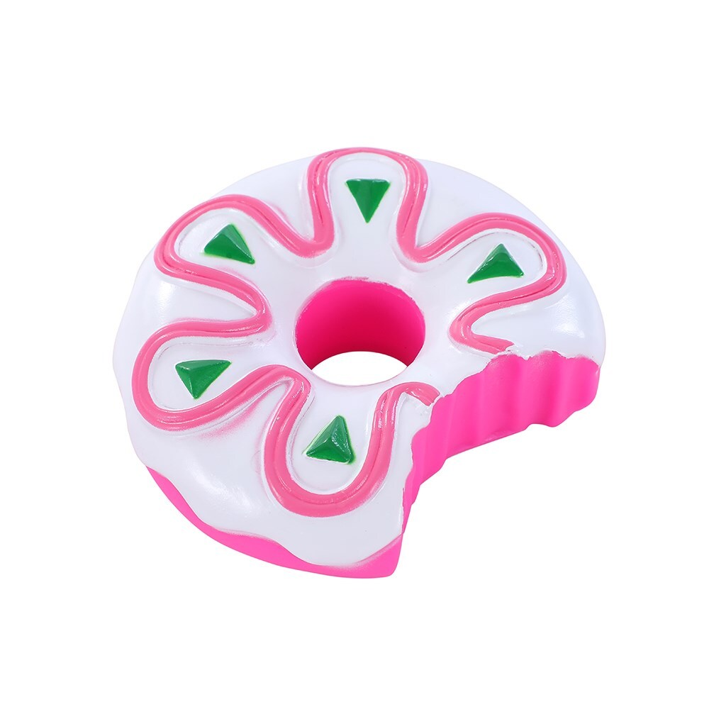 17040-paws-claws-10cm-vinyl-donuts-squeaky-pet-dog-toy-assorted