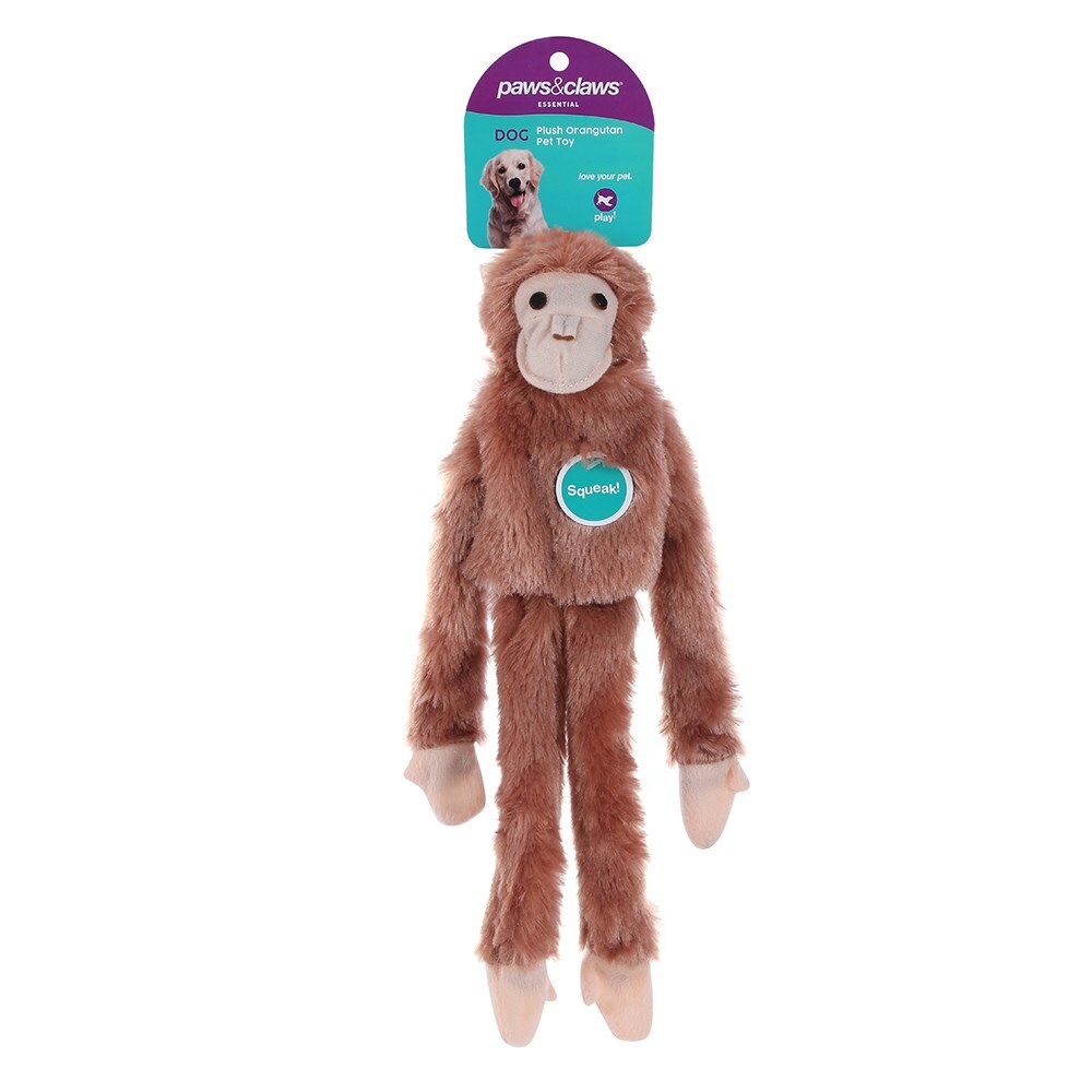 17088-paws-claws-orangutan-plush-pet-dog-toy-assorted