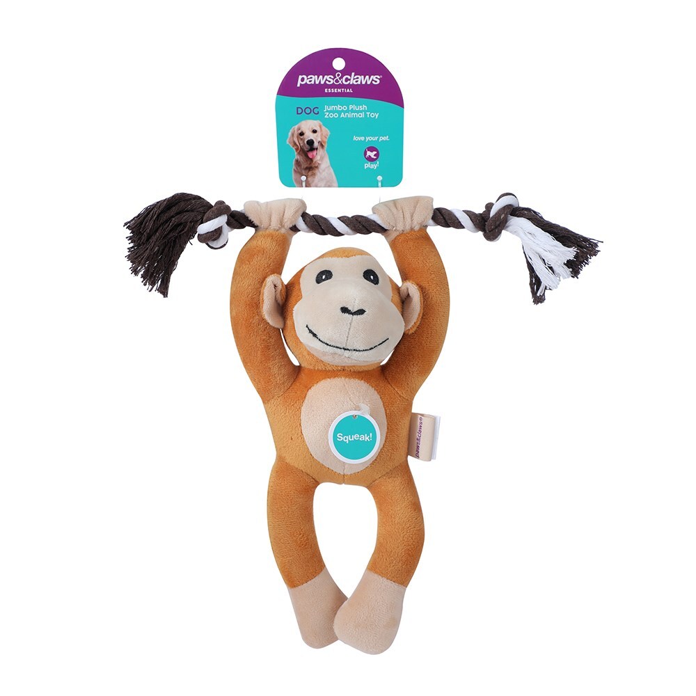 17095-paws-claws-jumbo-plush-zoo-animal-dog-pet-toy-assorted-30x25cm