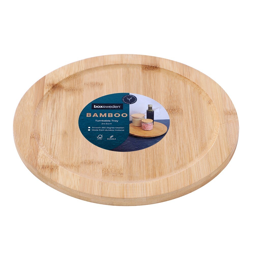 17910-boxsweden-24-5cm-bamboo-turntable-tray-rotating-organiser-brown
