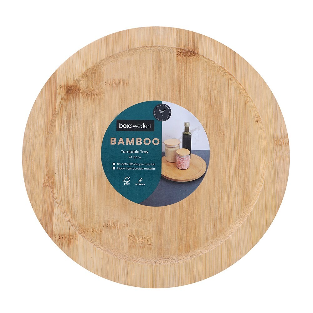 17910-boxsweden-24-5cm-bamboo-turntable-tray-rotating-organiser-brown