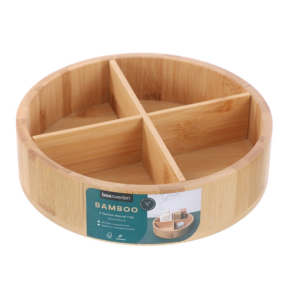 17958-boxsweden-4-section-20cm-bamboo-round-tray-organiser-storage-brown