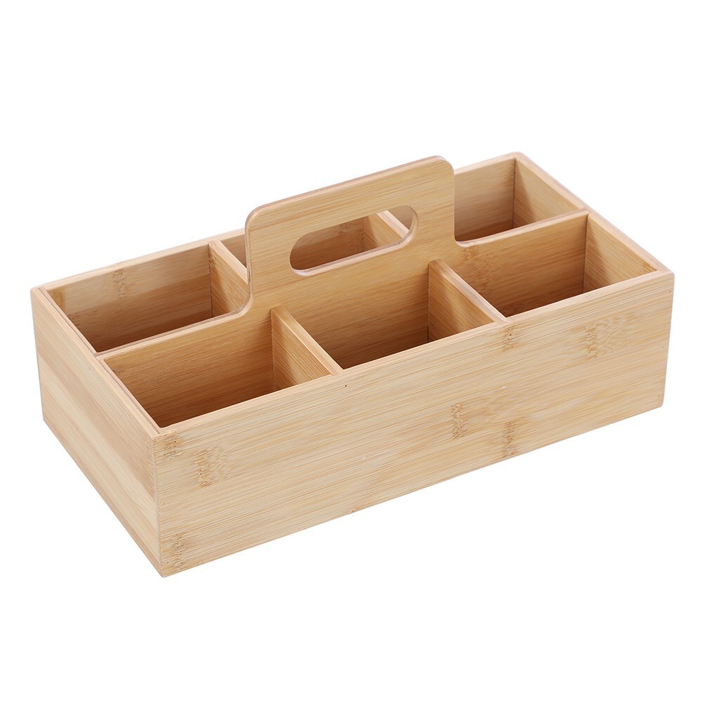 18061-boxsweden-bamboo-6-section-storage-caddy-30x15cm-w-carry-handle