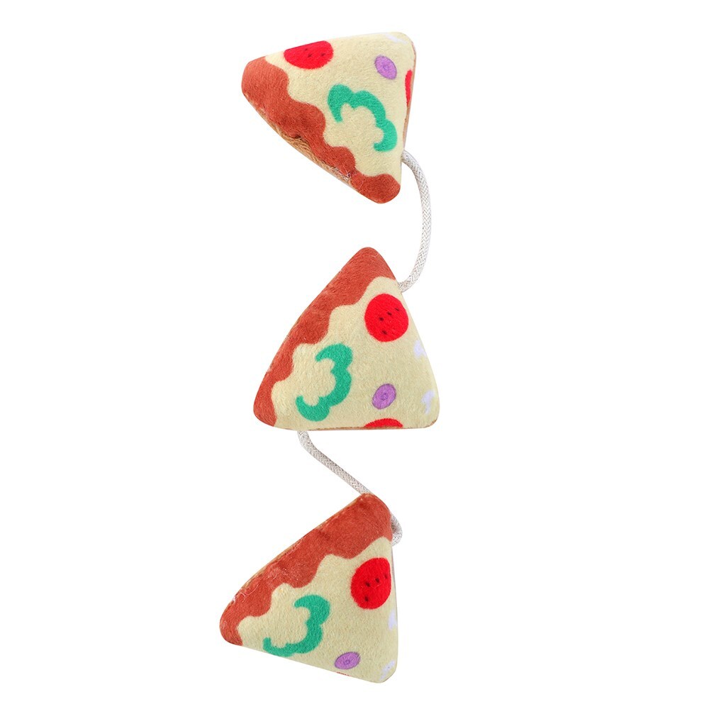 18344-paws-claws-pet-cat-27cm-plush-pizza-dangler-toy-w-crinkle-catnip