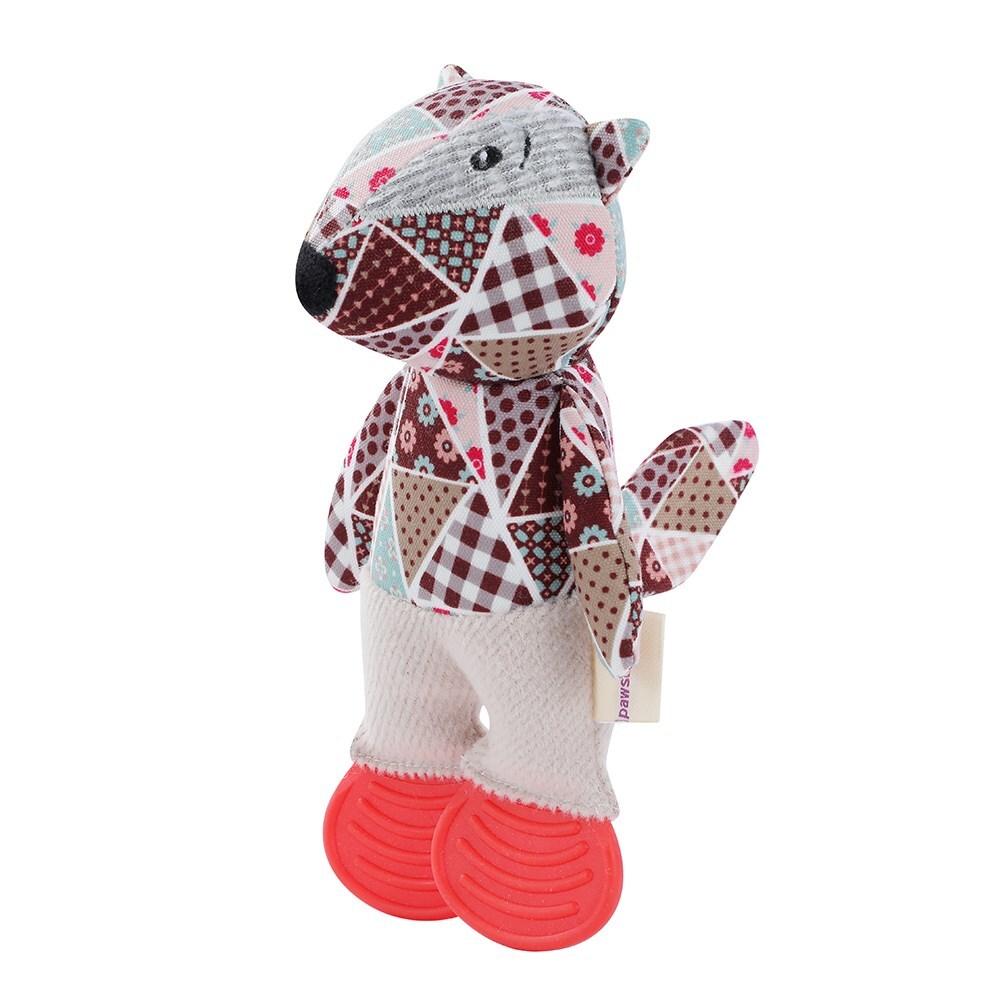 18481-paws-claws-patchy-pals-stitched-up-animals-plush-fox-pet-dog-toy-23x13x8cm