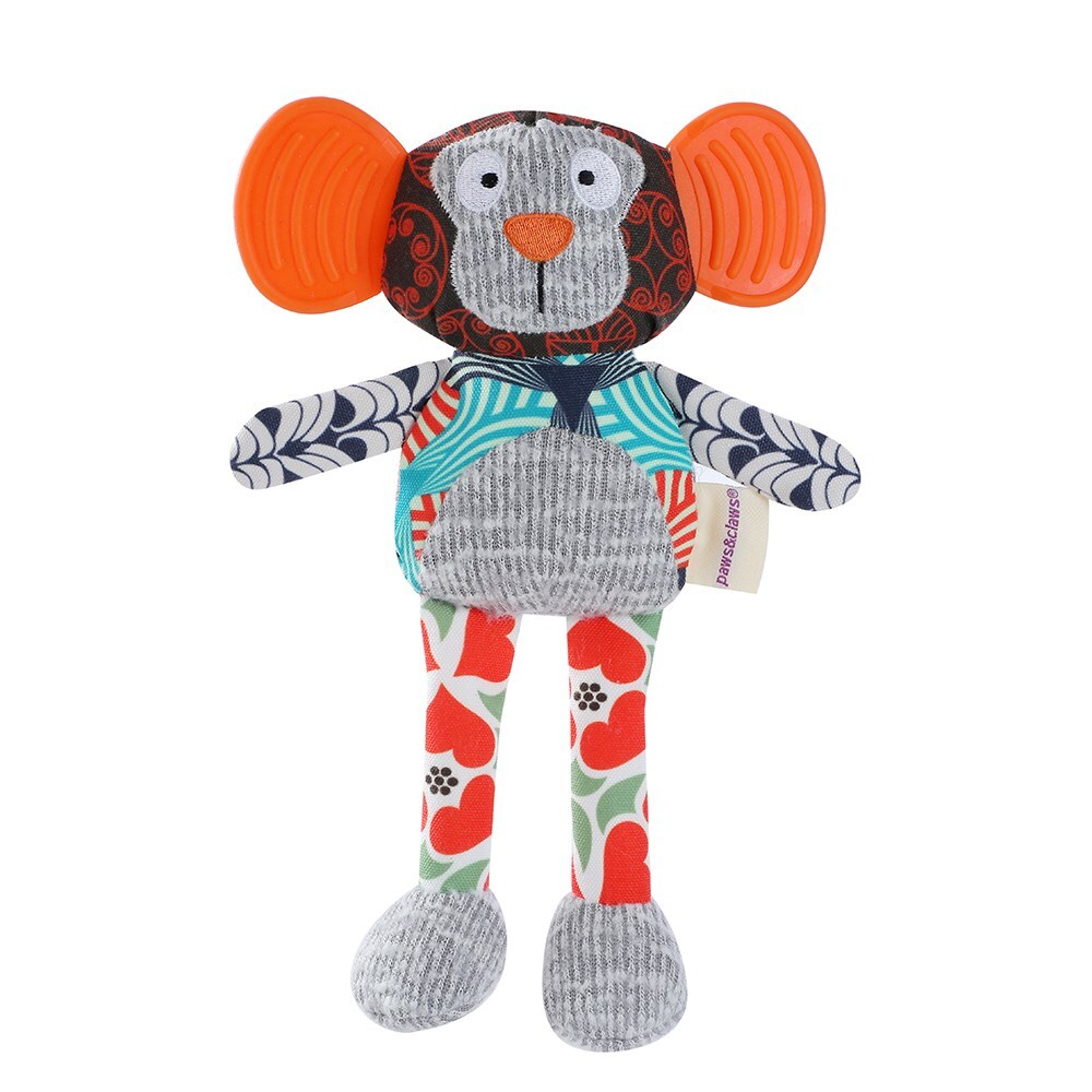 18511-paws-claws-28x16-5x5cm-patchy-pals-sensory-monkey-dog-pet-toy