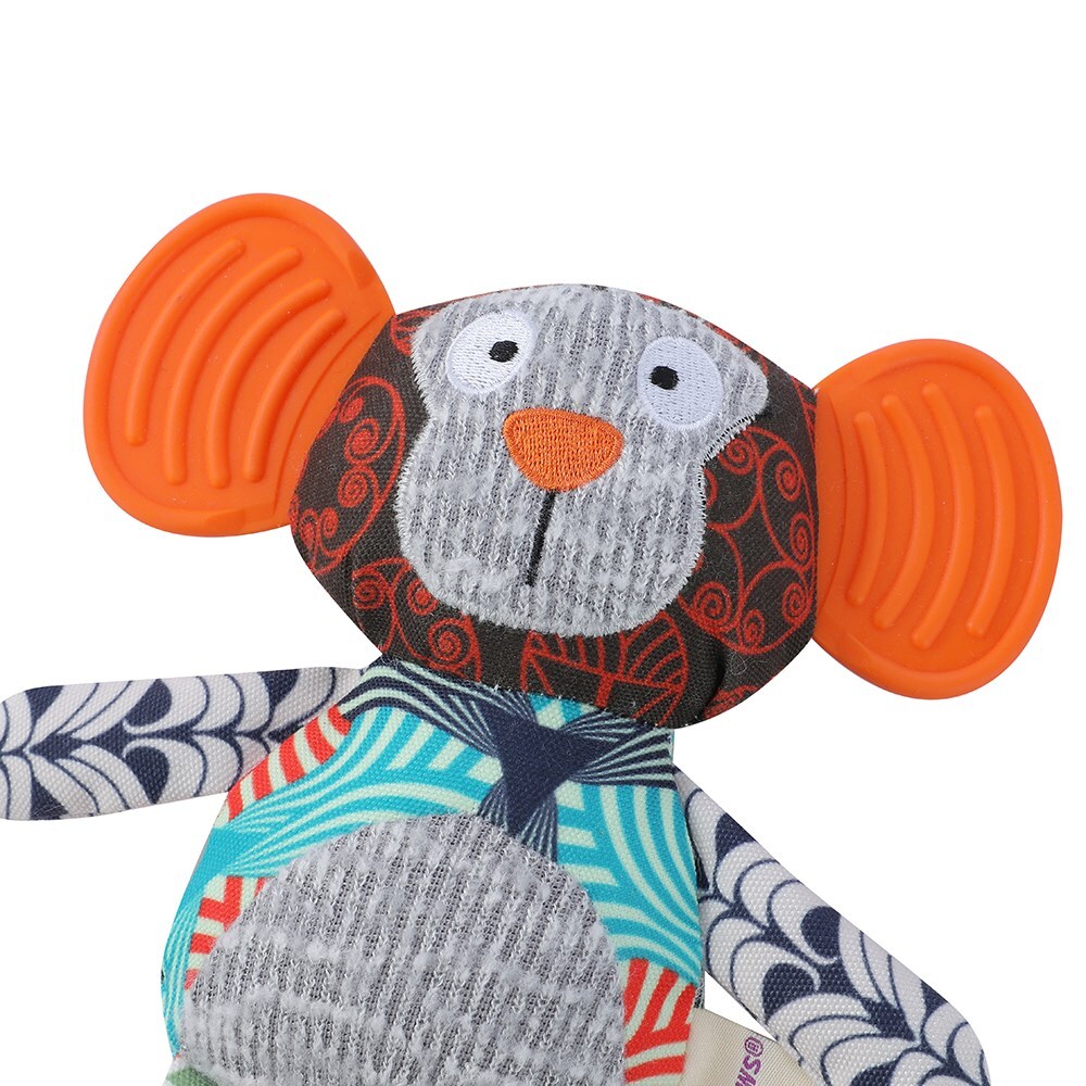 18511-paws-claws-28x16-5x5cm-patchy-pals-sensory-monkey-dog-pet-toy