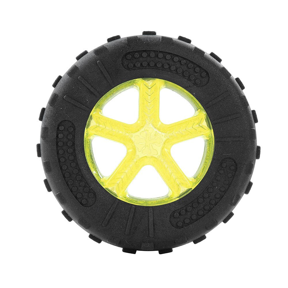 18559-paws-claws-2-in-1-all-terrain-12cm-tpr-foam-tyre-pet-dog-toy-assorted