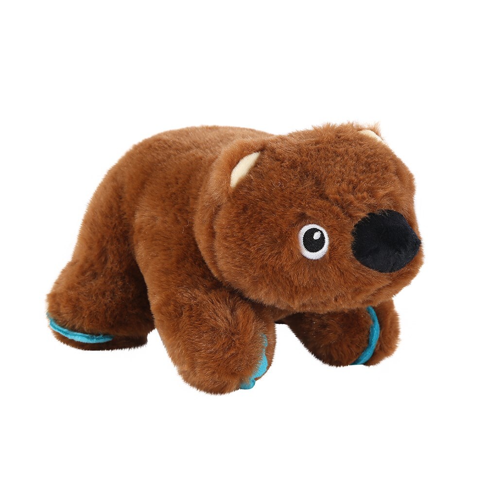 18597-paws-claws-outback-buddies-wombat-plush-dog-pet-toy-22x17x13cm