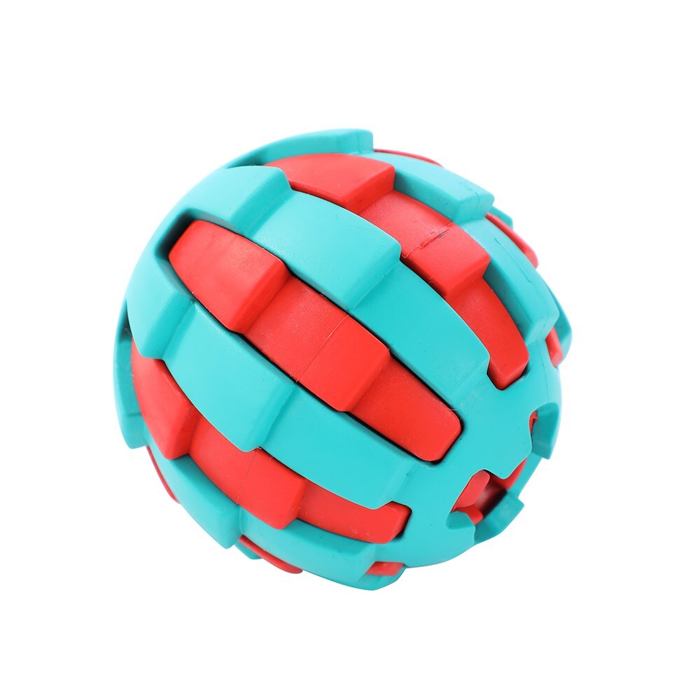 18641-paws-and-claws-6-7x6-5x6-5cm-denta-chews-rubber-enrichment-ball-dog-pet-toy