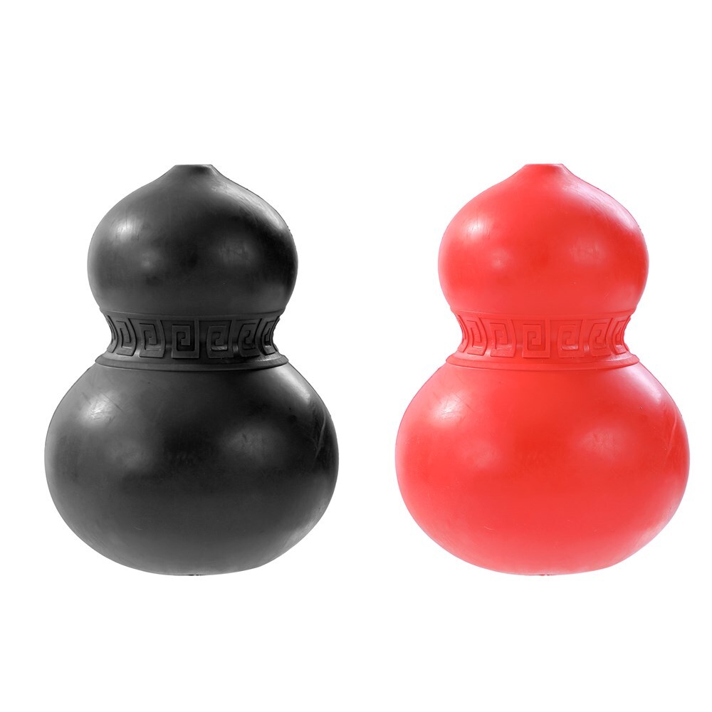 18672-paws-and-claws-11x8-2x8-2cm-dura-chew-rubber-gourd-dog-pet-toy-assorted