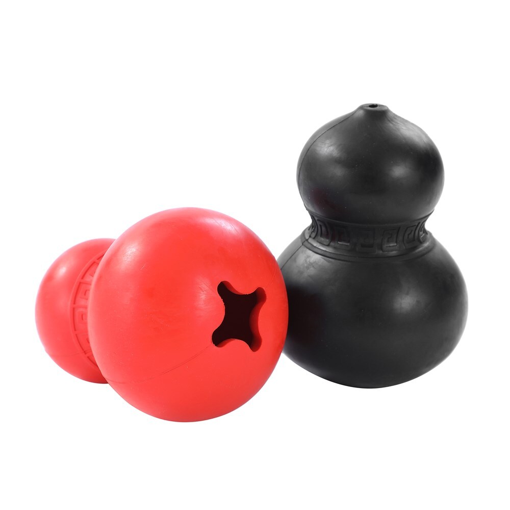 18672-paws-and-claws-11x8-2x8-2cm-dura-chew-rubber-gourd-dog-pet-toy-assorted