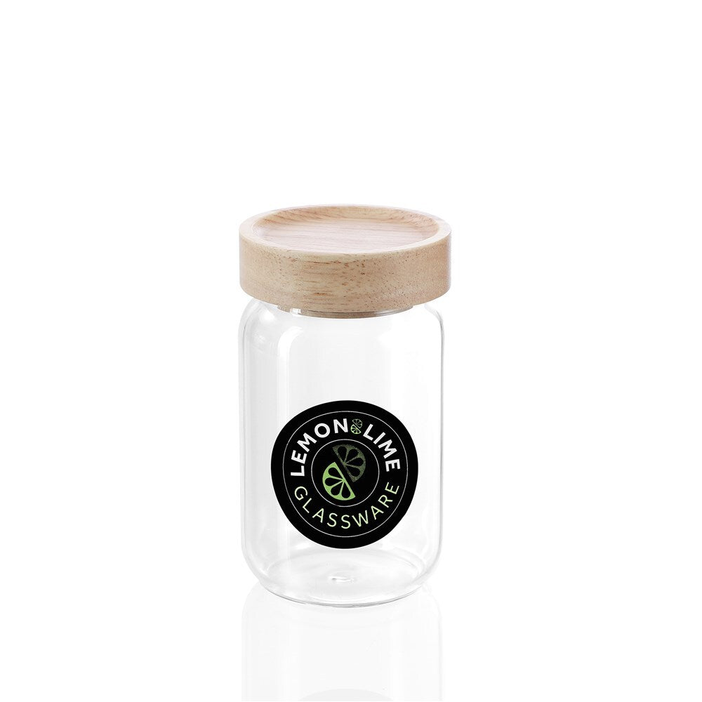 18931-lemon-lime-woodend-beech-200ml-10-5cm-clear-glass-spice-jar-w-lid