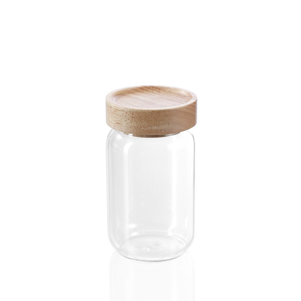18931-lemon-lime-woodend-beech-200ml-10-5cm-clear-glass-spice-jar-w-lid