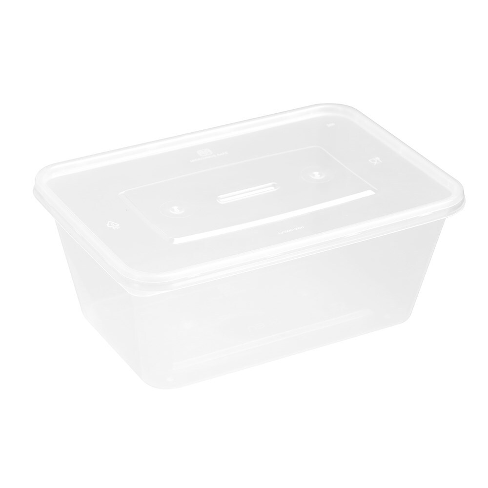 19150-25pk-lemon-lime-reusable-1l-rectangle-food-container-w-lid-clear