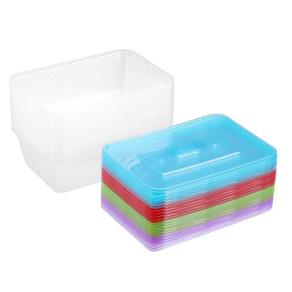 19204-20pk-lemon-lime-rectangle-750ml-reusable-food-container-w-coloured-lids