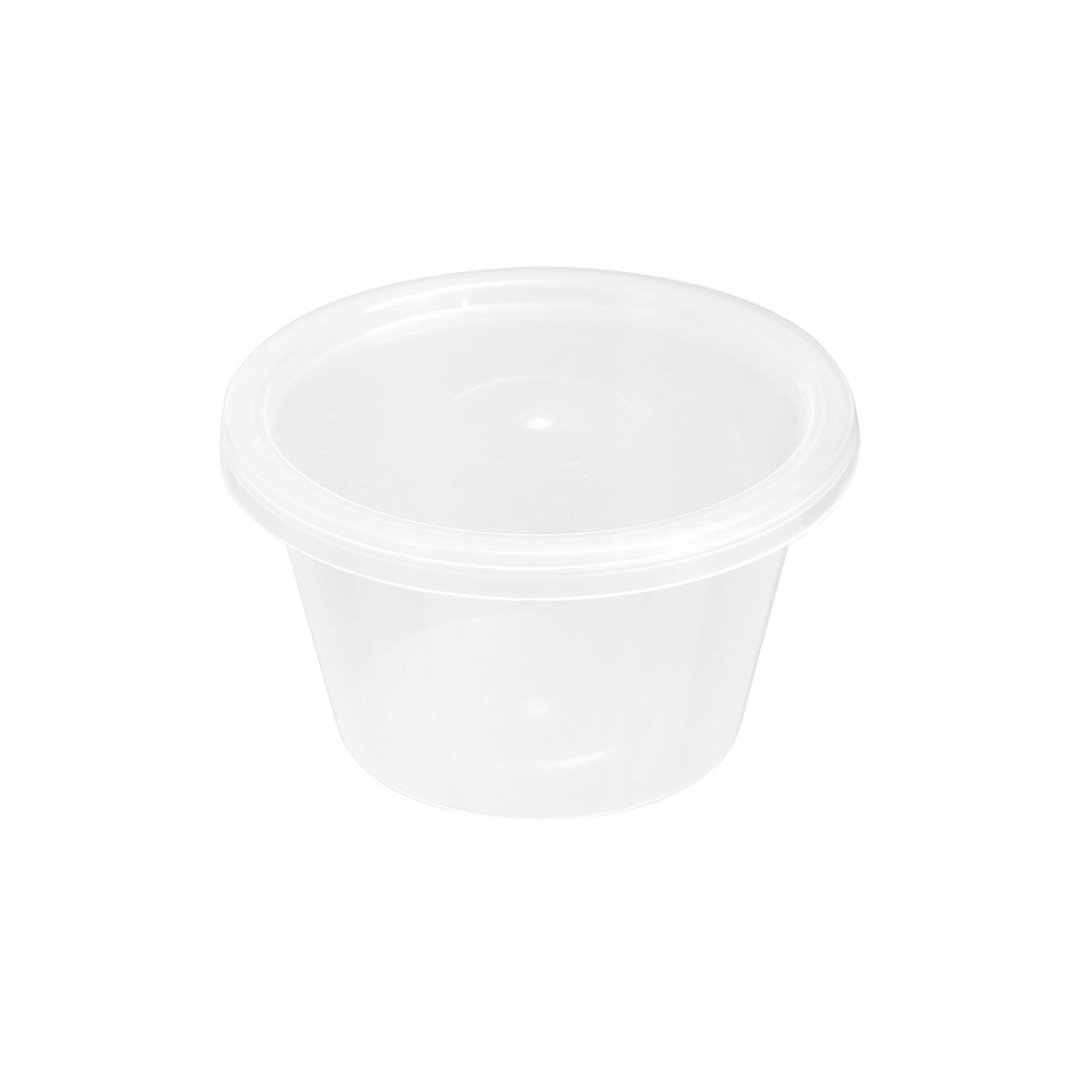 19242-20pk-lemon-lime-round-100ml-reusable-sauce-container-w-lid-clear