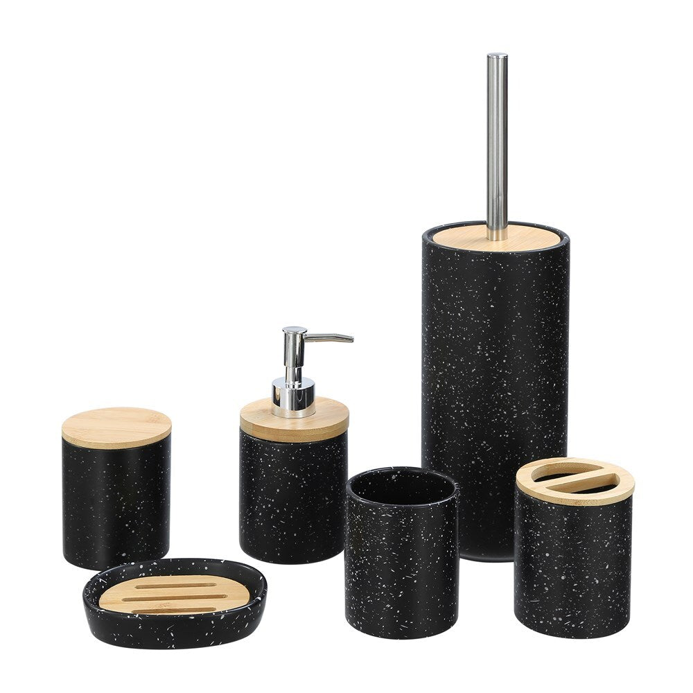 19570-boxsweden-bano-37-5cm-ceramic-toilet-brush-set-w-bamboo-top-black-speckle