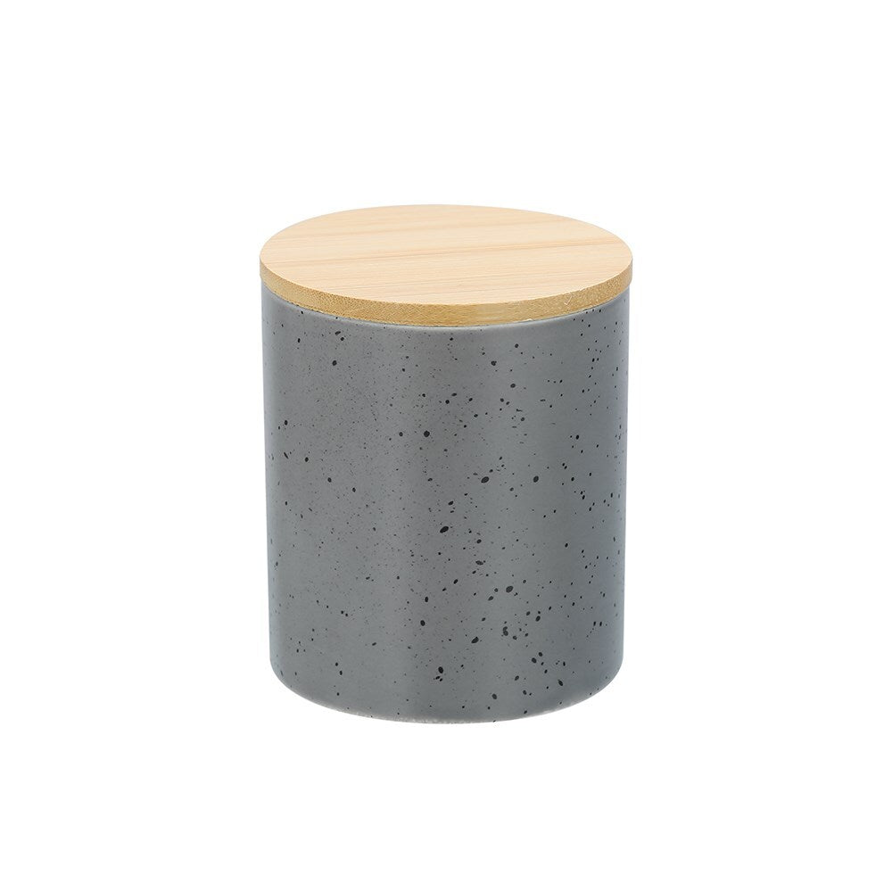 19617-boxsweden-bano-8x10cm-ceramic-bathroom-cup-w-bamboo-lid-grey-speckle