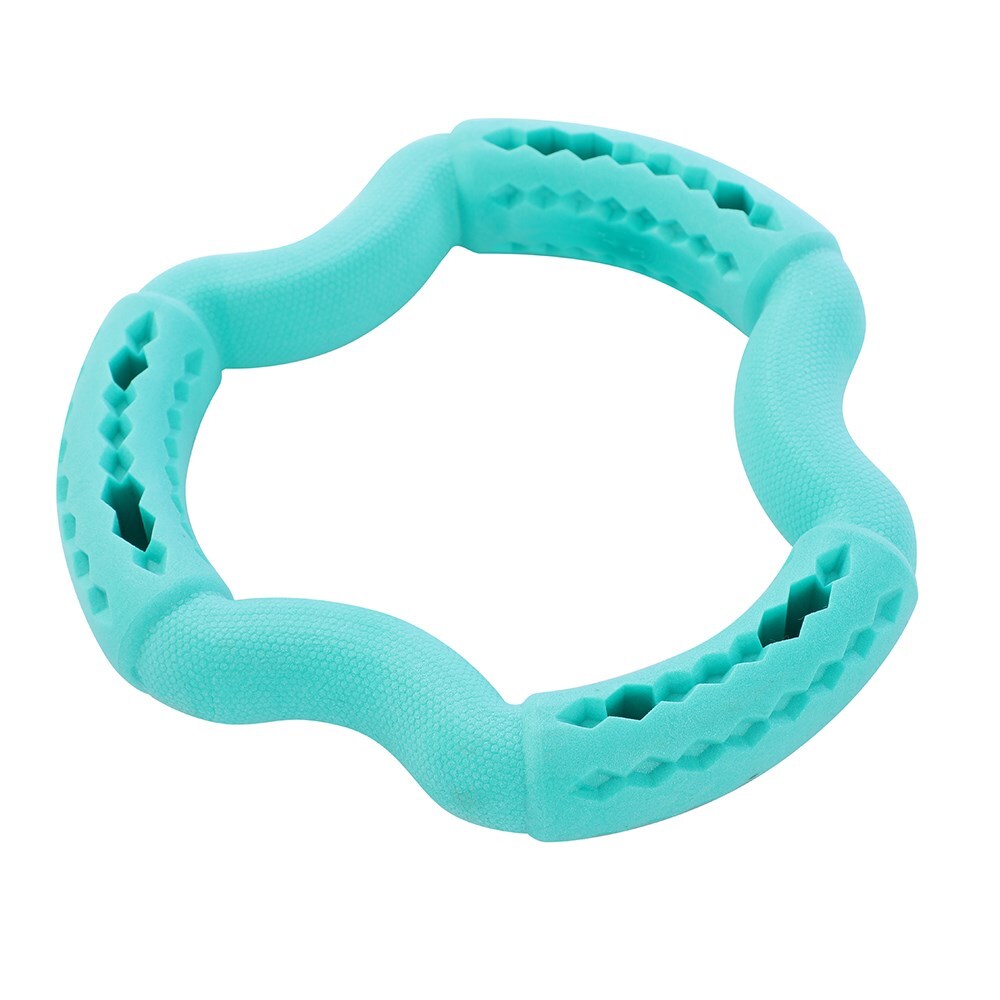 19822-paws-claws-21x21x3-6cm-fetch-n-play-treat-ring-dog-pet-toy-assorted