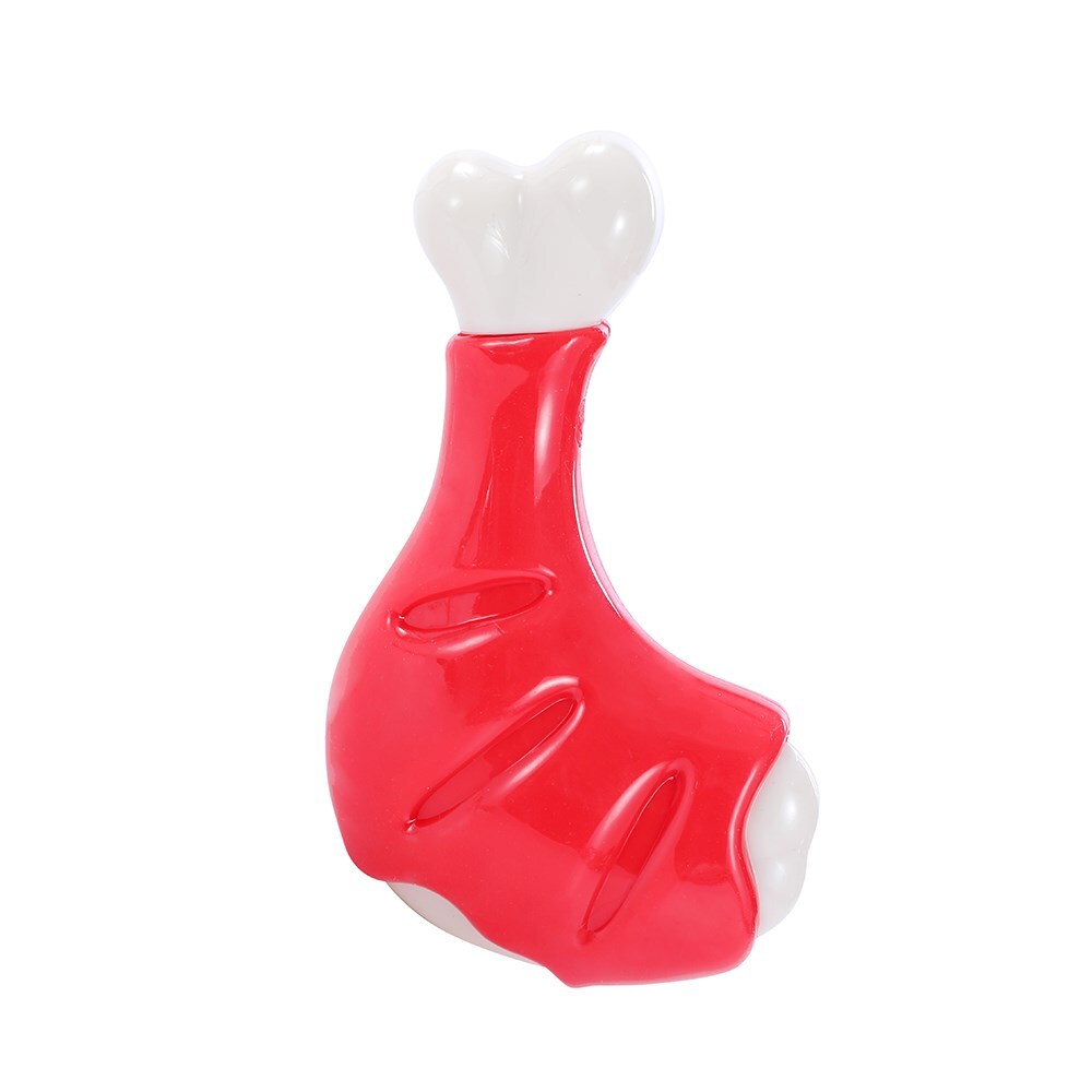 19877-paws-claws-12x7x4cm-meat-lovers-flavoured-drumstick-dog-pet-chew-toy-assorted