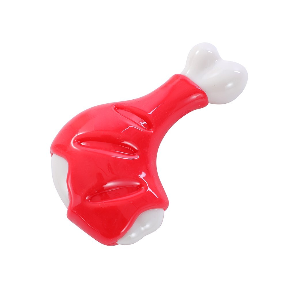 19877-paws-claws-12x7x4cm-meat-lovers-flavoured-drumstick-dog-pet-chew-toy-assorted