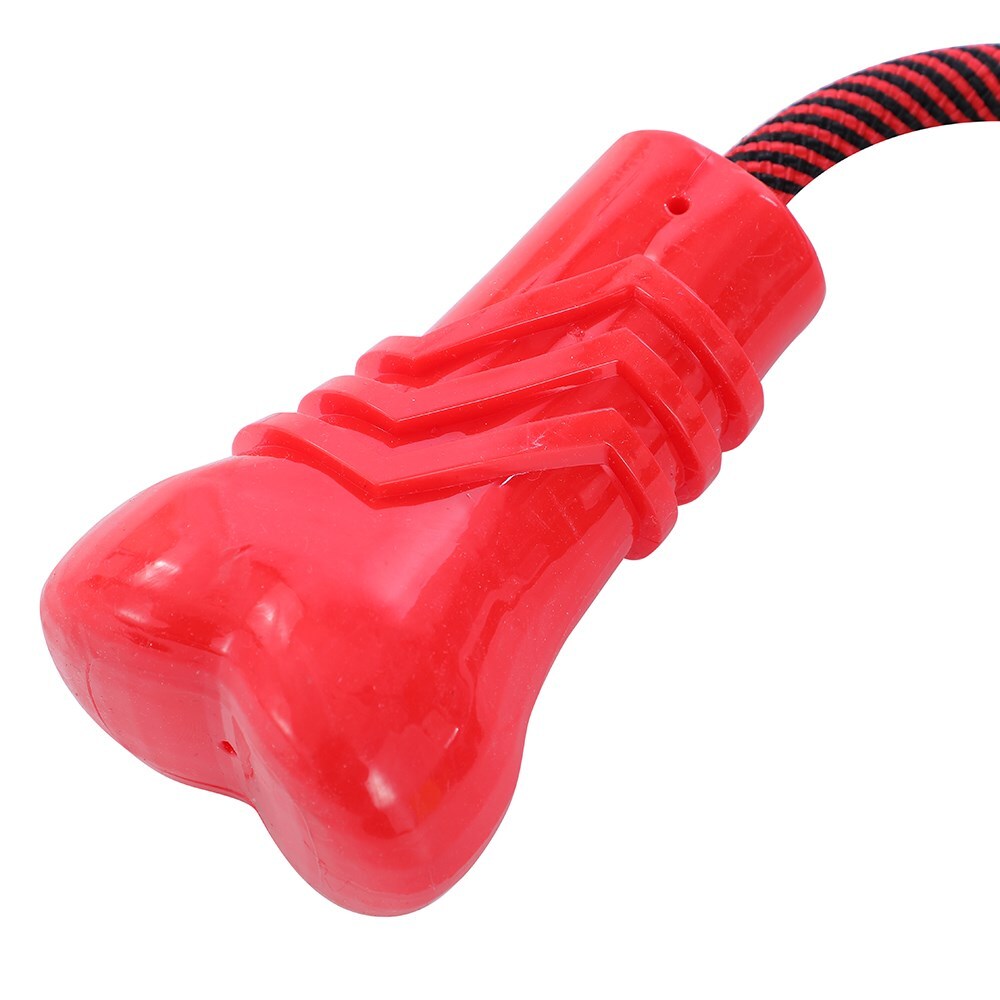 19938-paws-claws-23x7-6x5-8cm-tri-sport-bone-tugger-dog-pet-toy-red