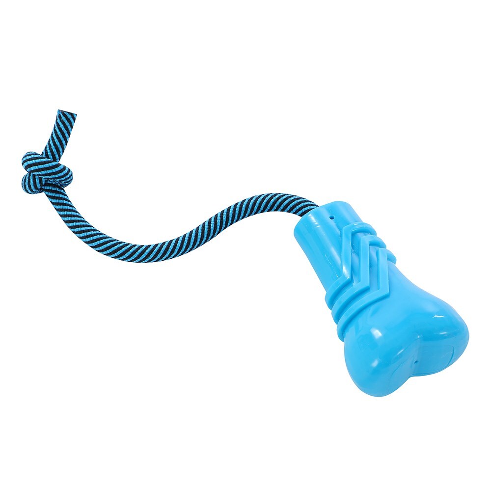 19952-paws-claws-23x7-6x5-8cm-tri-sport-bone-tugger-dog-pet-toy-blue