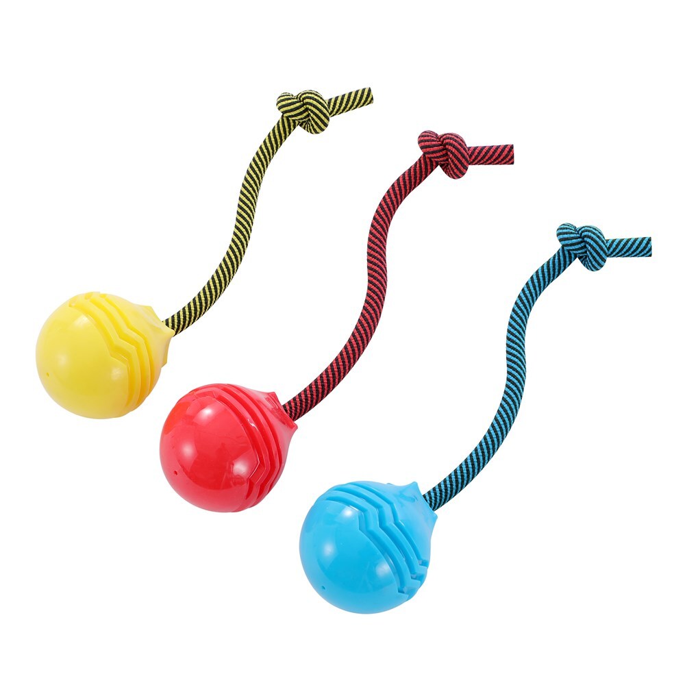 19976-paws-claws-18x7-8x7-8cm-tri-sport-ball-tugger-dog-pet-toy-yellow