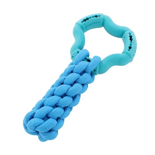 19990-paws-claws-fetch-n-play-ring-rope-tugger-dog-pet-toy-assorted-24x12x6cm