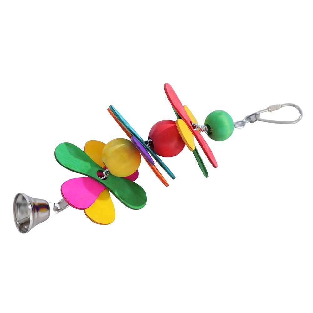 20101-paws-claws-23x7-5cm-flower-parrot-pet-bird-hanging-toy