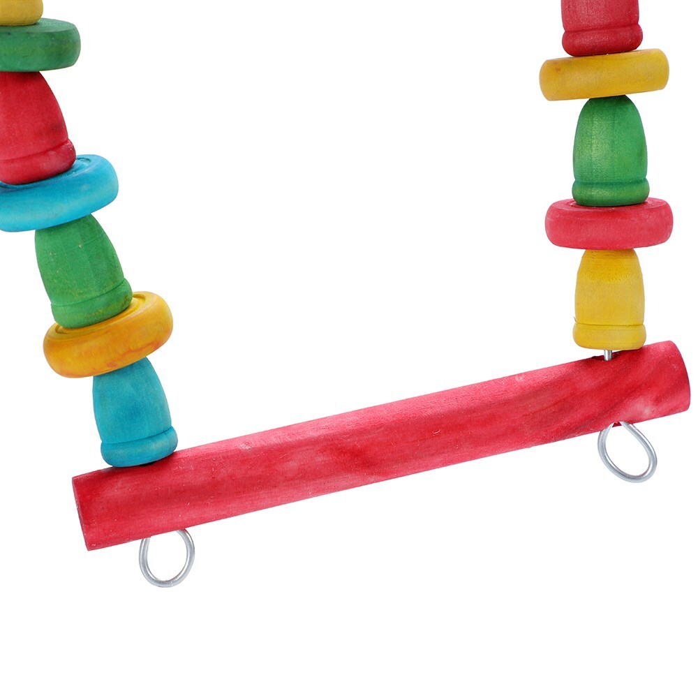 20125-paws-claws-22x18cm-rainbow-swing-parrot-pet-bird-toy