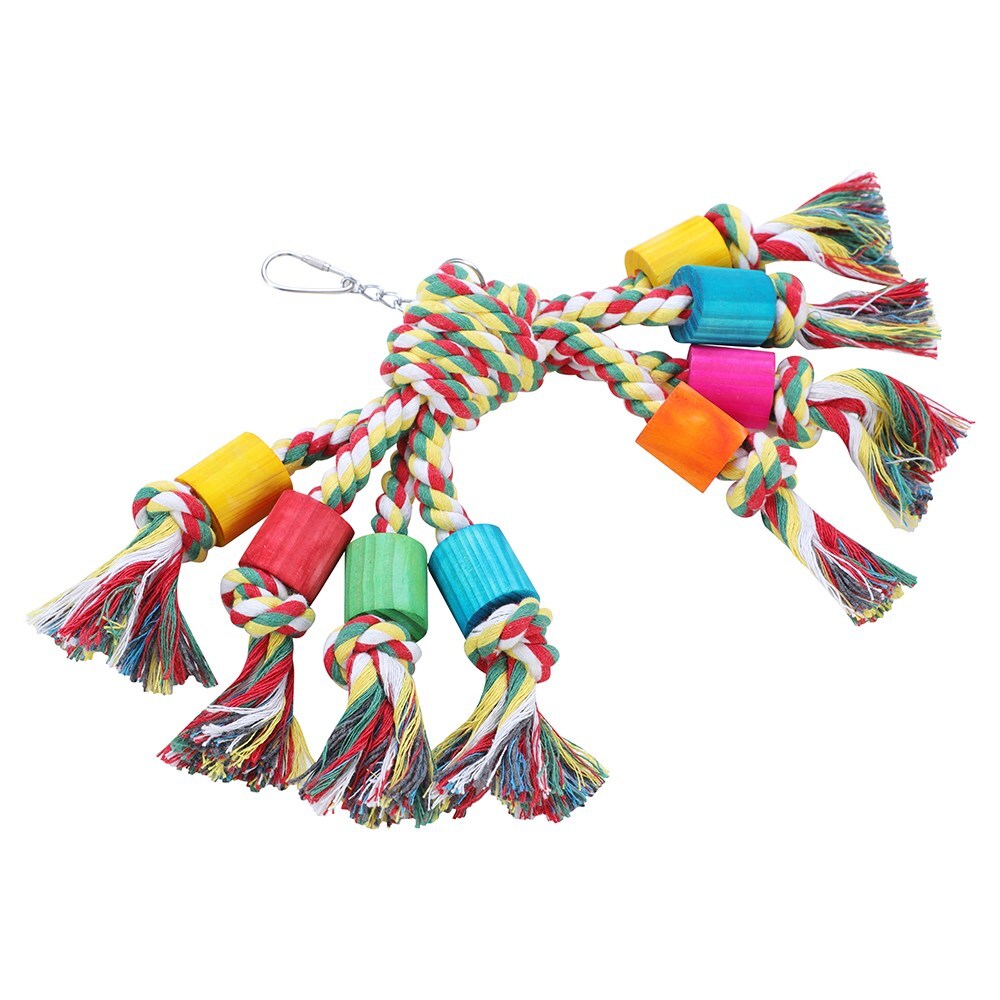 20149-paws-claws-22x8cm-rope-dangler-parrot-pet-bird-toy