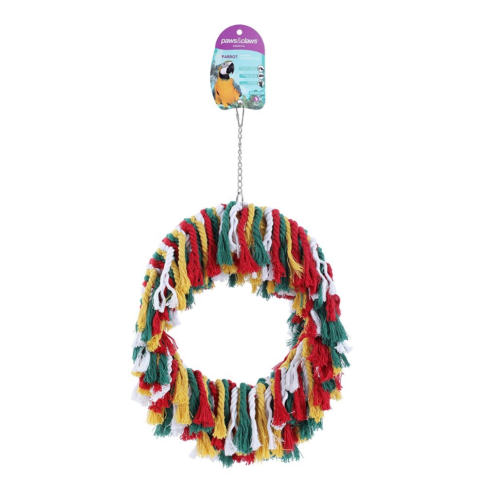 20187-paws-claws-44x30cm-rope-ring-parrot-pet-bird-toy