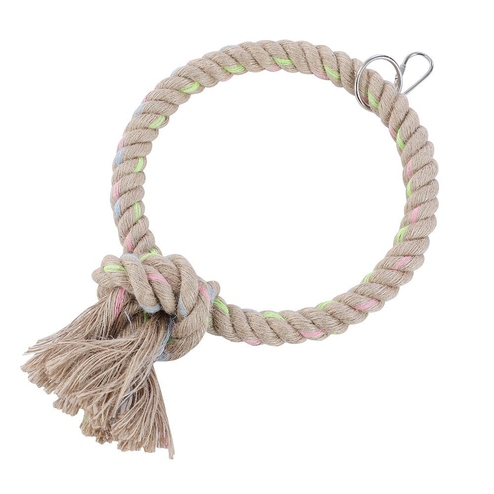 20200-paws-claws-20cm-jute-ring-parrot-pet-bird-toy-medium