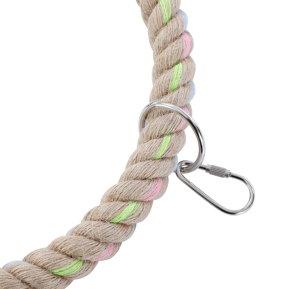 20217-paws-claws-25cm-jute-ring-parrot-pet-bird-toy-large