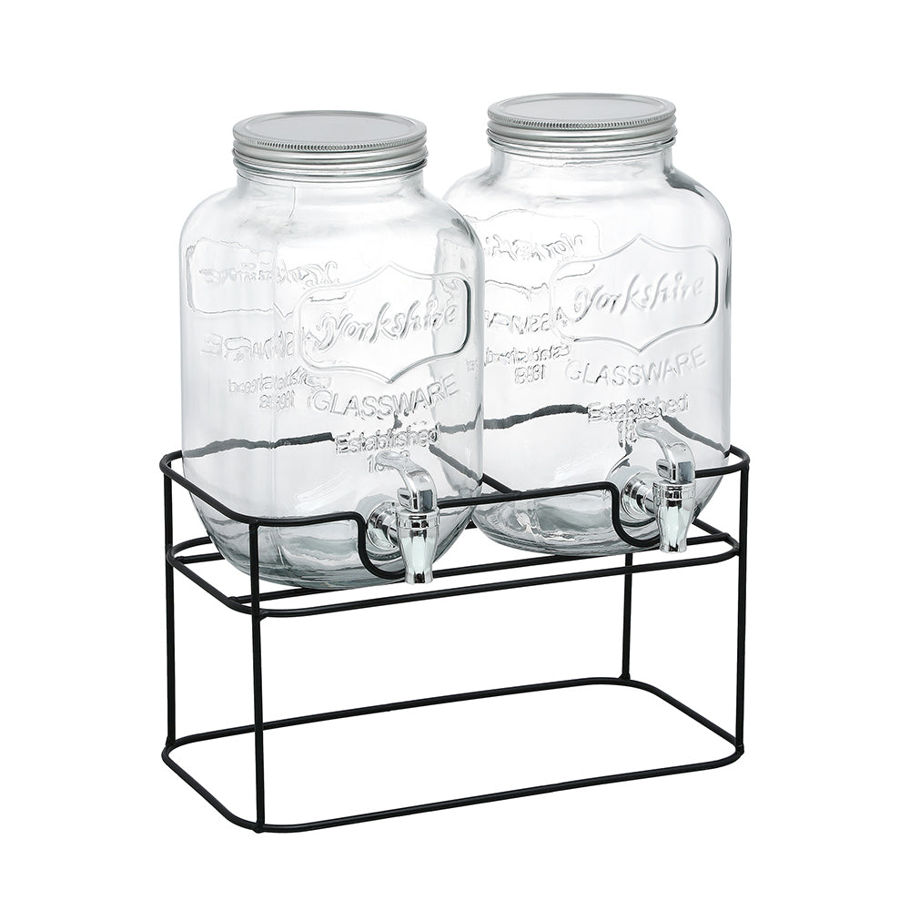 20446-2pc-lemon-lime-4l-glass-drink-dispensers-on-stand