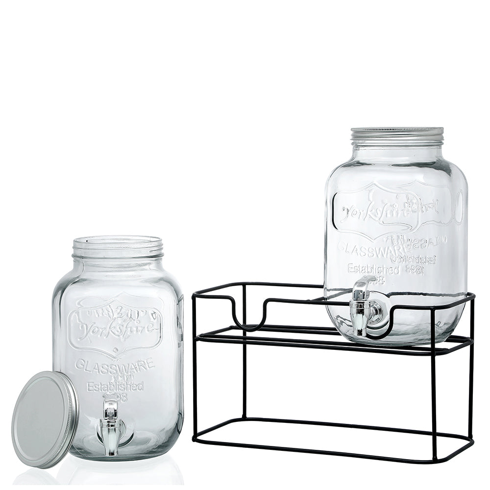 20446-2pc-lemon-lime-4l-glass-drink-dispensers-on-stand