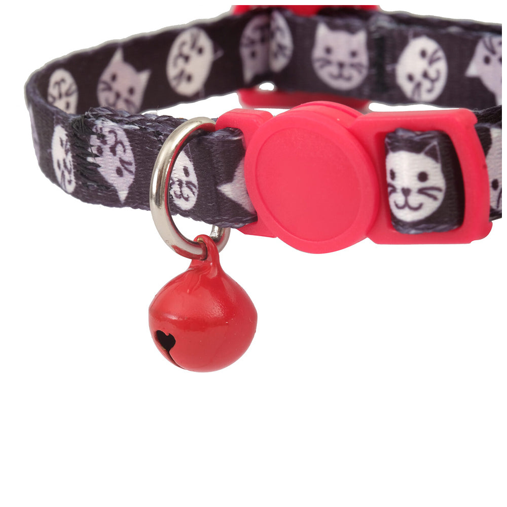 20800799-m-pets-zany-30cm-eco-friendly-pet-cat-collar-coral