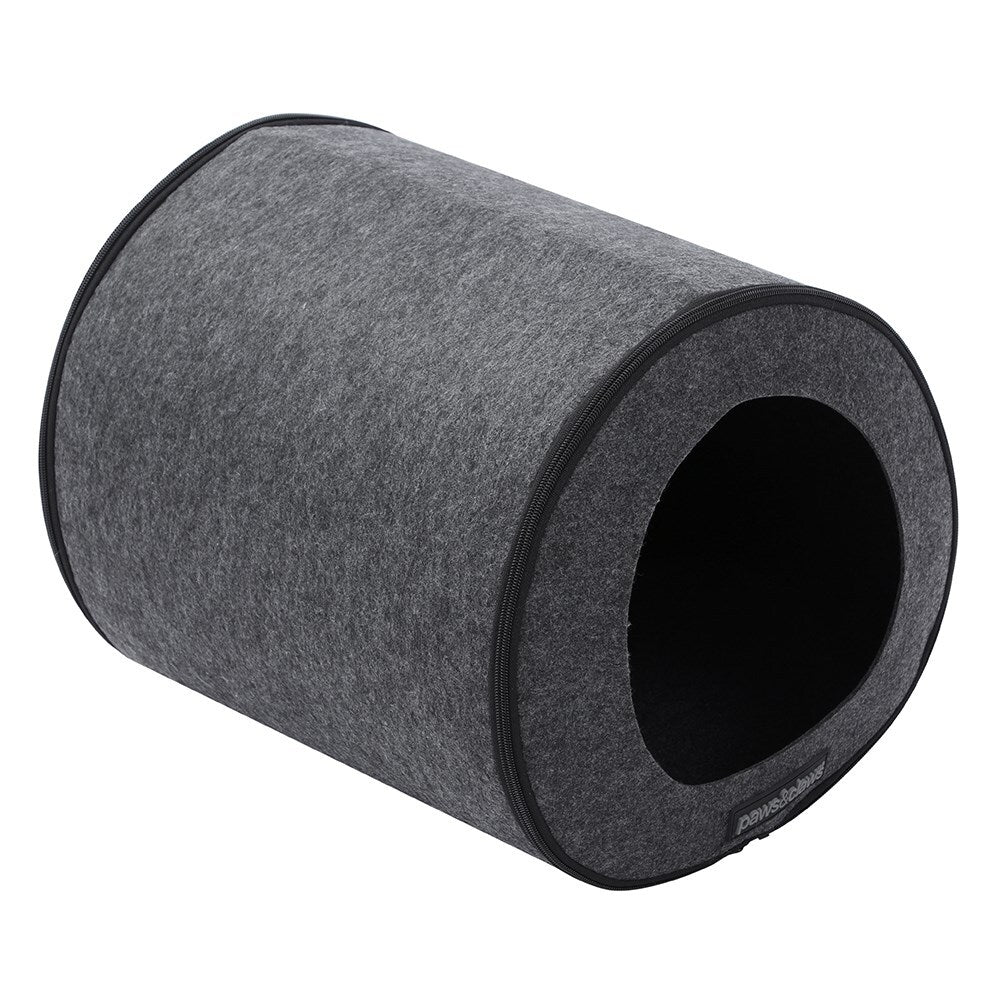 20989-paws-n-claws-pet-cats-kitten-felt-sleep-40x32cm-pod-charcoal